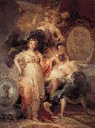 Francisco de Goya Allegory of the City of Madrid France oil painting artist